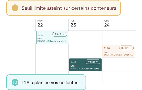 Collectes automatisées