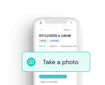 Mobile app - Take a photo