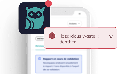 Identification of sorting errors - mobile app