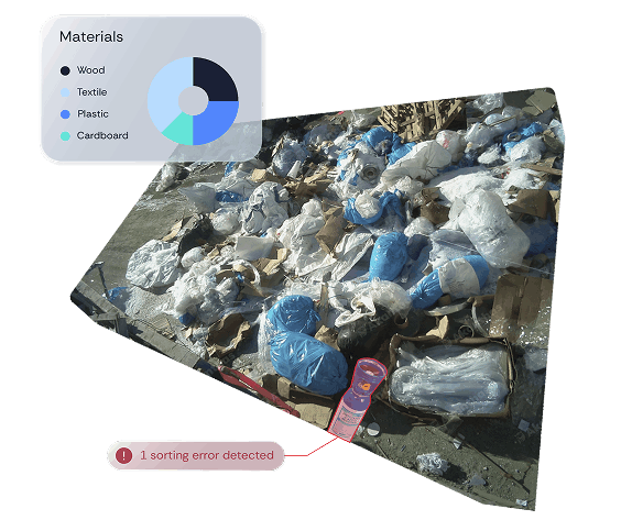 Automatic inspection of unloadings